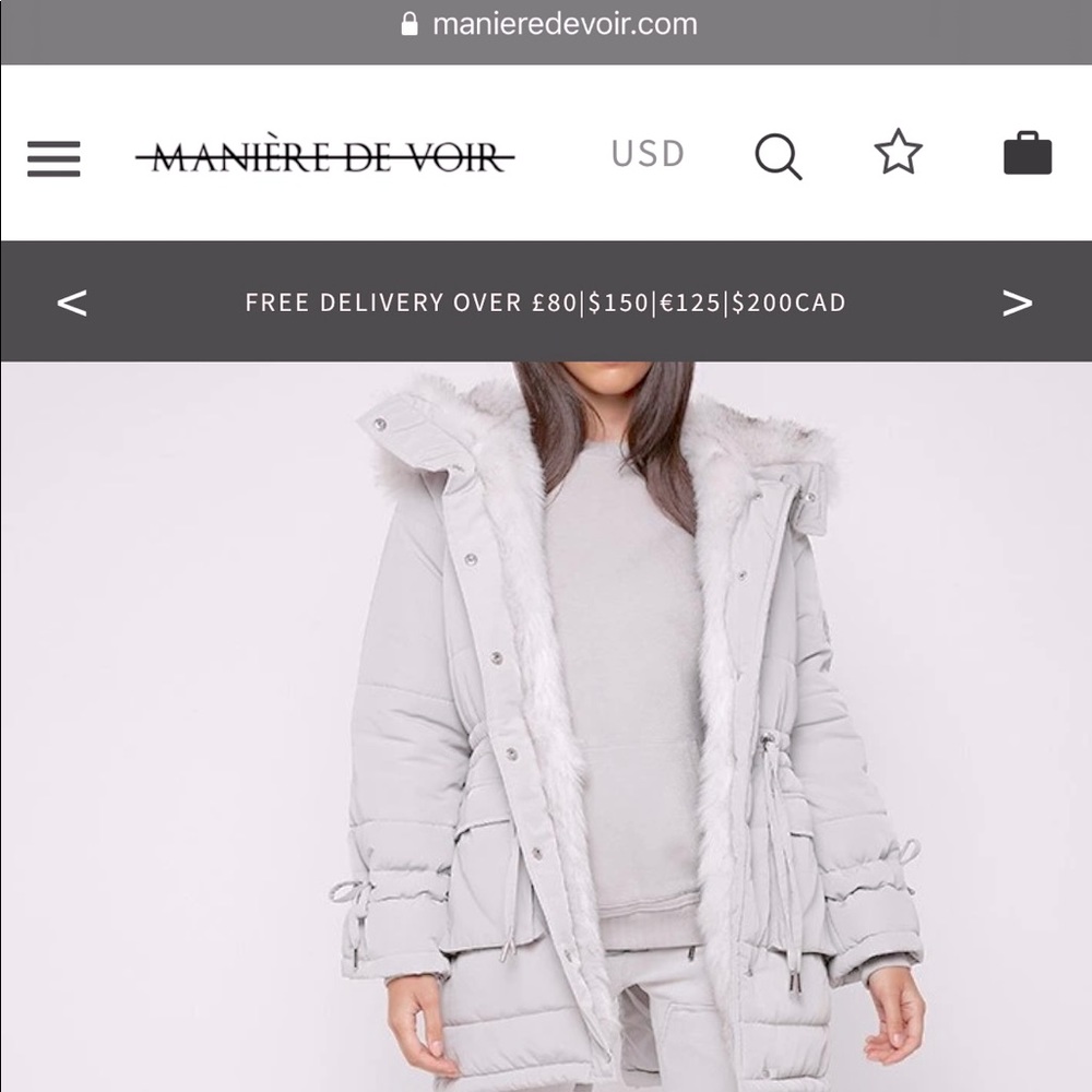 NEW never worn, MANIÈRE DE VOIR Women’s Coat